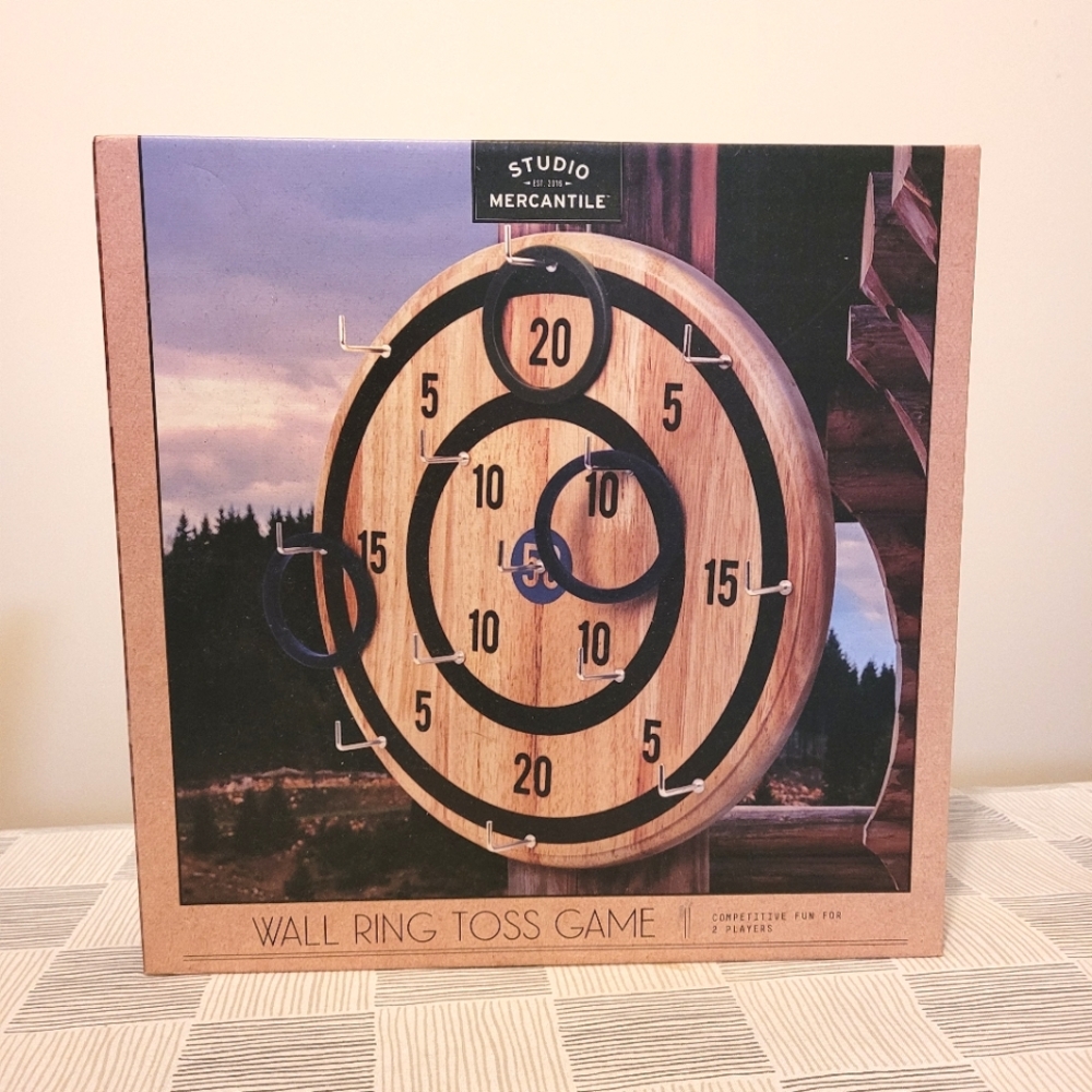 NEW Studio Mercantile Wall Ring Toss Game Gift
